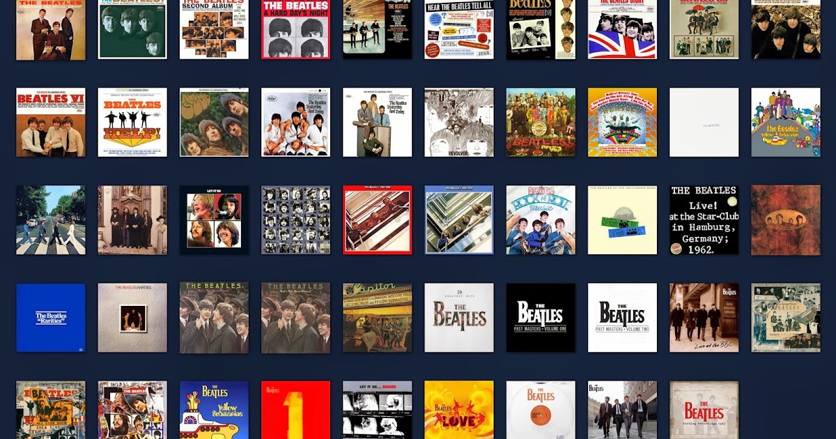 The Beatles Illustrated UK Discography: The Beatles US Album Chart